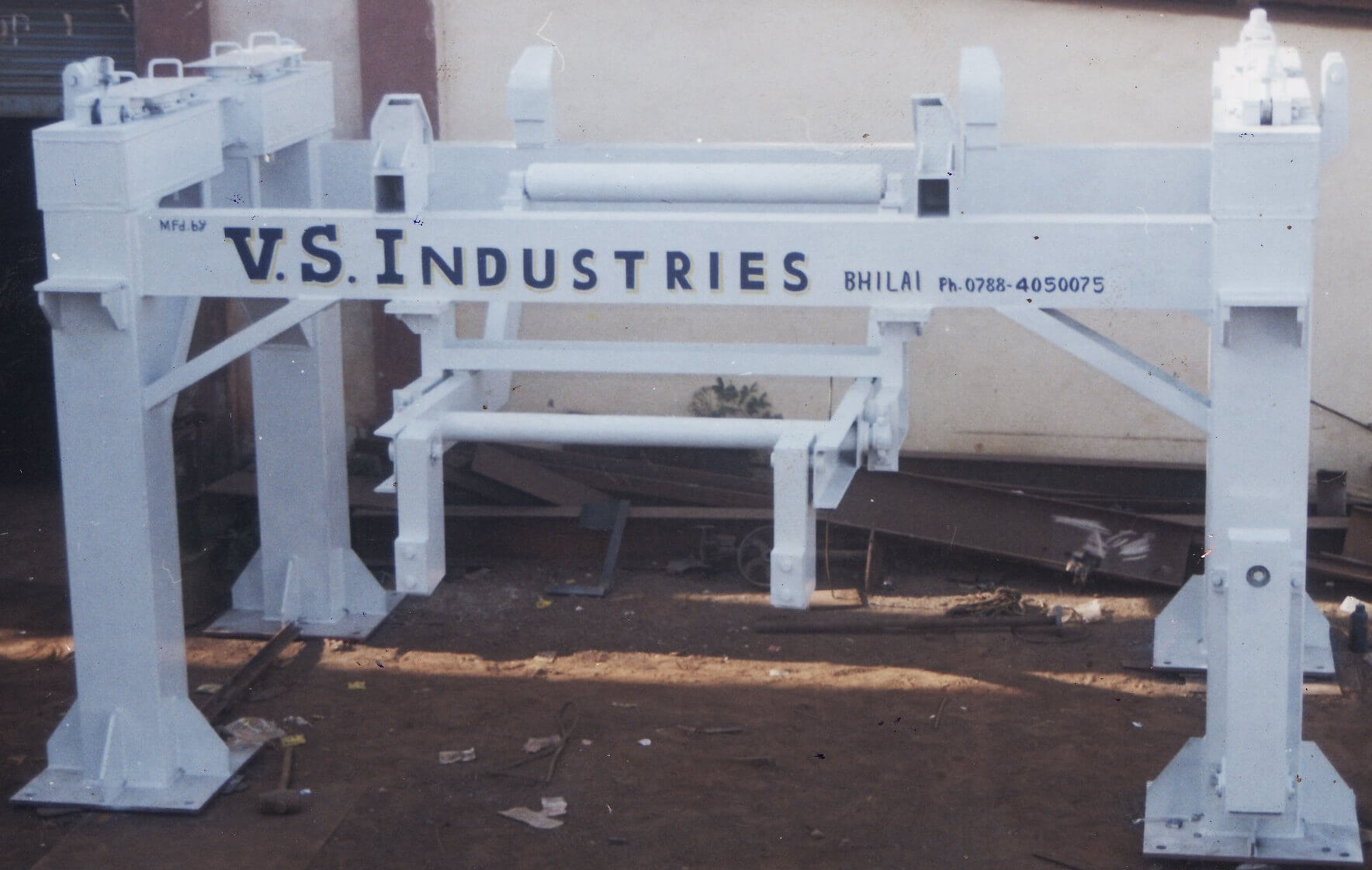 slab weighing stand